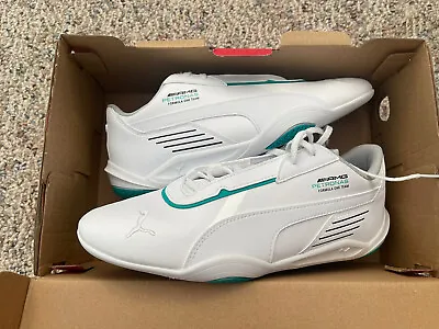 Puma Mercedes AMG Petronas F 1 Sports Shoes.  Men 7 Or Women 8.5 - White NEW • $65