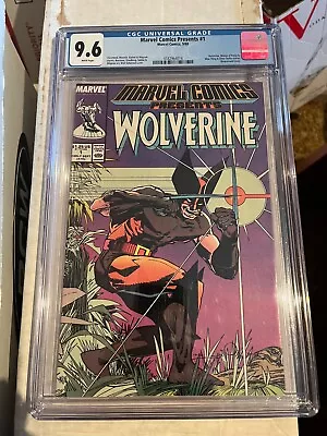 Marvel Comics Presents #1 CGC 9.6 NM+ Wolverine! • $59.95