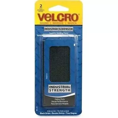 Velcro Brands 90199 Heavy Duty 4  By 2  Stick On Hook & Loop Fastener 2 Strip • $7.39