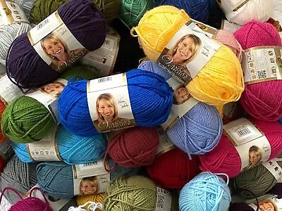 Lot #4 Of 3 Skeins Lion Brand Vanna White Yarn Baby # 4 Worsted Acrylic Vintage • $50