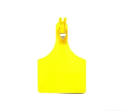 $4.99 • Buy 5 Yellow Extra Large Size TPU Ear Z Tags Livestock Id Cattle Sheep Pig Goat