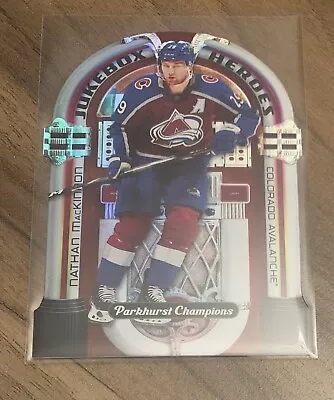 Nathan Mackinnon UD Parkhurst Champions Jukebox Heroes Die Cut Insert Sp #3 • $7.34