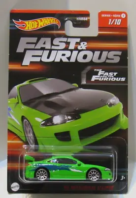 Hot Wheels 2023 Fast & Furious '95 Mitsubishi Eclipse #1/10 Green Series 1 • $29.99