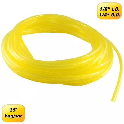 Fuel Line 1/8  ID X 1/4  OD Yellow 25' - For Chainsaws And Snow Blowers  • $12.95