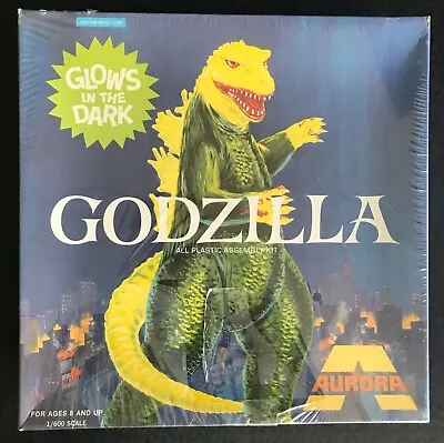 1972 Aurora #466 Glow GODZILLA Model Kit SEALED Vintage Rare Grail • $474.99