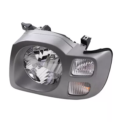Drivers Headlight Assembly For 02-04 Nissan Xterra - Silver Bezel • $93.60