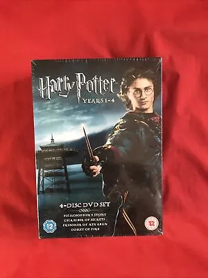 Harry Potter Collection - Years 1-4 (Box Set) (DVD 2006) Brand New Sealed • £11.99