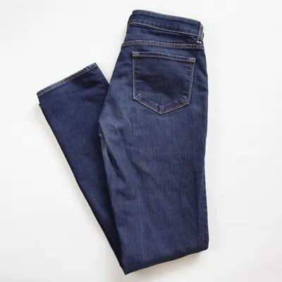 J Brand Curvy Fit Cigarette Leg Denim Blue Jeans USA Ladies Women's 30 Preowned • $19.99