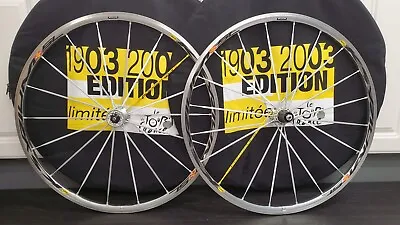 Mavic Ksyrium SL SSC Wheels 1903-2003 TOUR DE FRANCE Anniversary #2460 With Bags • $1190