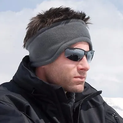 £4.99 • Buy Fleece Headband Soft Winter Warm Hat Ear Muff Warmer Ski Snowboard Mens Ladies 
