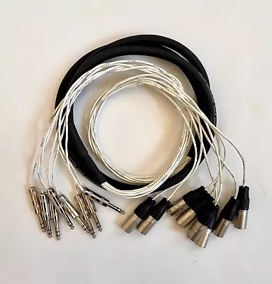 Pro Co MT8BQXM-10 8-channel 1/4 Inch TRS Male To XLR Male Snake 10 Foot Cable • $99.99