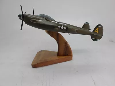 P-38 Lightning Heavy Fighter Aircraft Desktop Wood Model Replica Free Shipping • $464.95