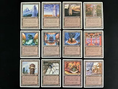 Urza's Land Set MTG Urza Tron Power Plant Mine Tower ALL ARTS  • $42.87