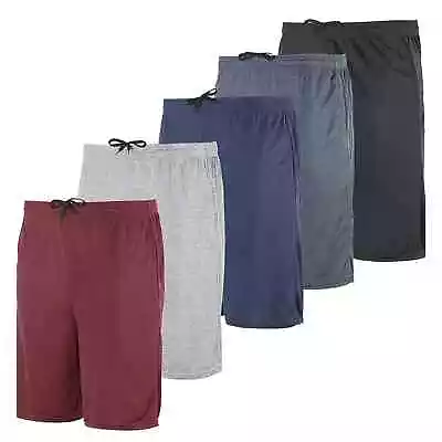 Real Essentials Gym Shorts Men's 16XL Multicolor Athletic Performance 5-Pack • $17.99