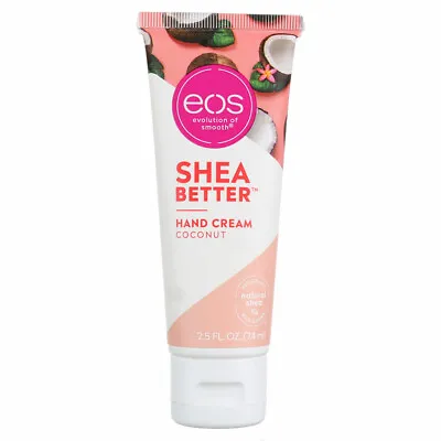 Eos Shea Better Hand Cream Coconut 2.5 Fl Oz • $12.18