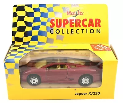 MAISTO Supercar Collection - JAGUAR XJ220 Die Cast Model 1:40 • £9.99