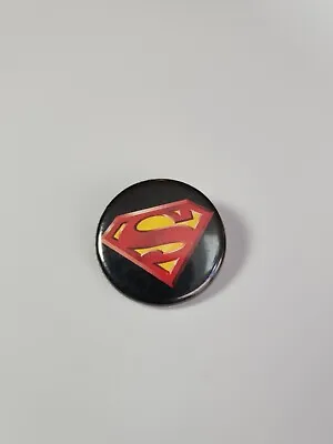 Superman Logo Button Pin 1.25  • $6.30