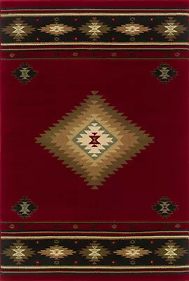 7x10 Sphinx Tribal Red Southwestern 087K1 Area Rug - Approx 6' 7'' X 9' 6'' • $449