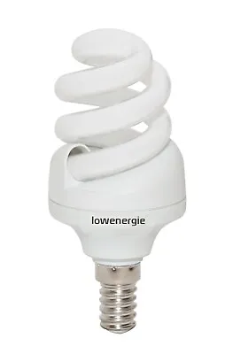 Energy Saving Light Bulb CFL 11W (=60W) E14 Edison Small Screw Spiral 10 Years • £6.49