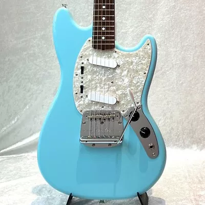 Fender Made In Japan Traditional 60s Mustang Daphne Blue Electric Guitar • $1090