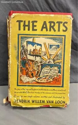 The Arts 1937 Vintage Hardcover Book By Hendrik Willem Van Loon • $9.99