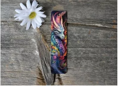 3D Dragon Fantasy Rainbow Metal Bookmarks • $6.40