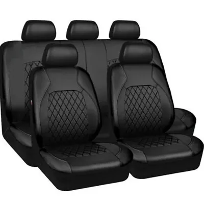 $65.48 • Buy Full Set Car Seat Covers Cushion Protection 5-Seats Auto Interior Accessories