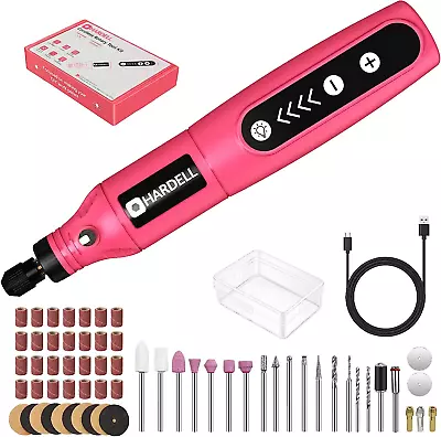 Mini Cordless Rotary Tool 5-Speed 3.7V Rechargeable Kit With 61 Accessories US • $30.45