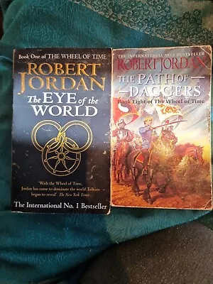 Wheel Of Time Book 1 And 8 • $20