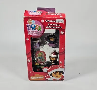 Dora The Explorer Miniature Christmas Tree Ornaments  • $11.04