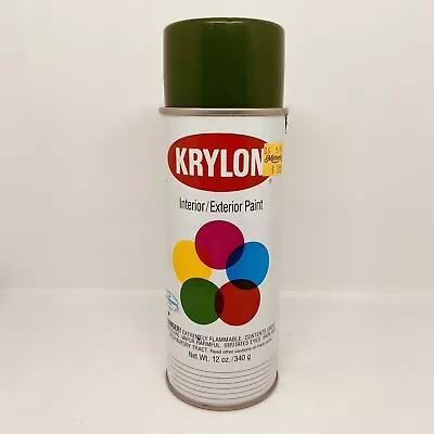 Vintage 1991 KRYLON Moss Green / John Deere /case Green - 2004 Spray Paint Can • $15.15