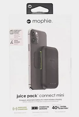 Mophie Juice Pack Connect Mini Portable Phone Charger  - Black (3000mAh) • $18.99