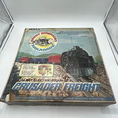 Marx O Gauge 4363 Crusader Freight Train Set In Original Box 578050 • $99.99