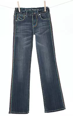 Girls Cowgirl Tuff Jeans-Star Burst • $40