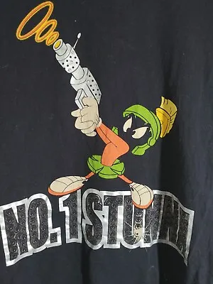 Looney Tunes Marvin The Martian Ray Gun No. 1 Stunna Size L Cartoon Comics Shirt • $47.77