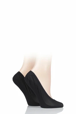 £8.99 • Buy Ladies 2 Pair Elle Smooth Nylon Shoe Liner Socks