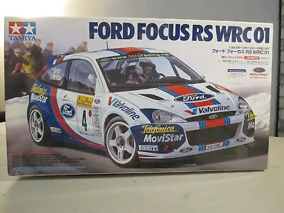 Hasegawa 1/24 Ford Focus RS WRC 01 As Driven In The 2001 Monte Carlo Rally • $37.95