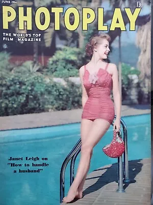 Photoplay June 1954  Marilyn Monroe Audrey Hepburn Gloria Grahame Ava Gardner • $8.63