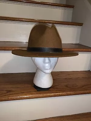 CANADIAN Wool Military Campaign Hat Drill Instructor Hat Mountie Ranger 💗179 • $59