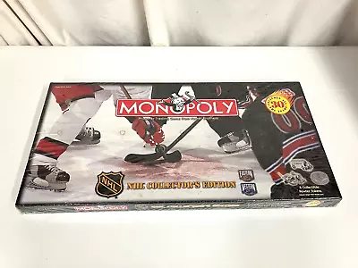NEW 1999 NHL Collectors Edition Monopoly Game - Shrink-Wrapped • $30