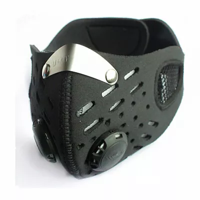 Activated Charcoal Filter Outdoor Sports Mask Mouth Windproof Warmth Face Mask • $5.99