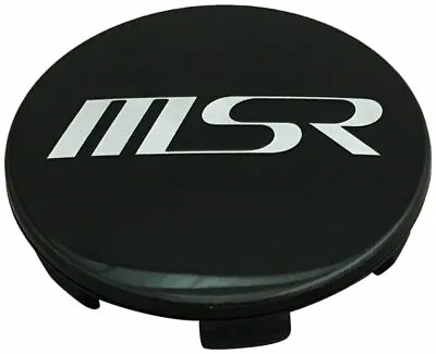 Msr Wheel Rim 3217 Gloss Black Wheel Rim Center Cap 3217 Made In Korea  • $17.95