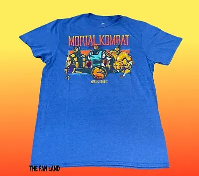 New Mortal Kombat Midway Games 1992 Logo Classic Mens T-Shirt • $19.95