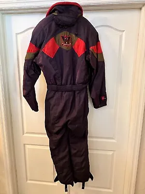 Vintage Spyder Ski Suit Mens Medium Thinsulate One Piece Snowsuit Bib  • $50