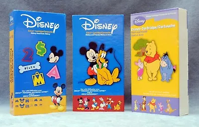Mickey Font Mickey And Friends & Pooh And Friends Cricut Cartridges • $40