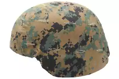 DAMAGED Medium/Large USMC LWH Lightweight Helmet Cover ACH MARPAT Marine Corps • $24.95