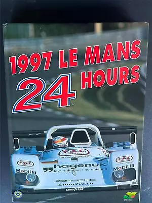 1997 LE MANS 24 HOURS OFFICIAL YEARBOOK ANNUAL ENGLISH TWR WSC95 McLAREN F1 GTR • £149.95