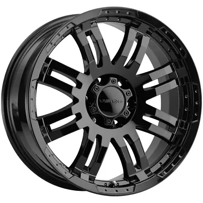 Vision 375 Warrior 17x8.5 6x5.5  +25mm Gloss Black Wheel Rim 17  Inch • $157.99