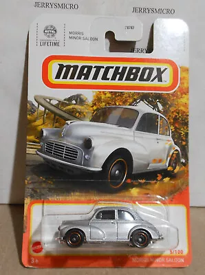 Matchbox 70 Years  Country Series  Morris Minor Saloon In Silver #5/100 • $2.70