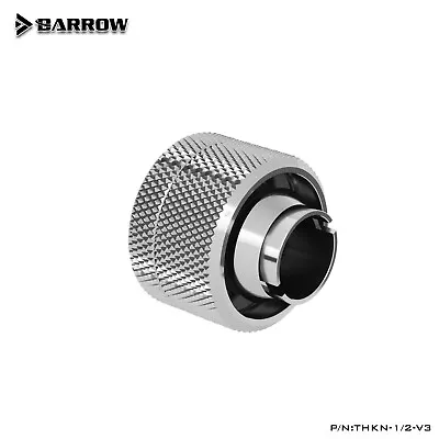 Barrow G1/4  To 1/2  ID 3/4  OD Compression Fitting 13/19mm Soft Tubing Silver • $8.49